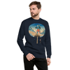 Samurai Trekking Ukiyo-e Unisex Premium Sweatshirt