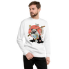 Samurai Pug Dog Ukiyo-e Unisex Premium Sweatshirt