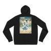 Doctor Nurse vs Virus Demon Japanese Ukiyo-e Unisex Hoodie - Black / S