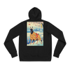 Dog Doberman Pinscher Japanese Ukiyo-e Unisex Hoodie - Black / S