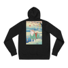 Dog Akita Funny Japanese Ukiyo-e Unisex Hoodie - Black / S