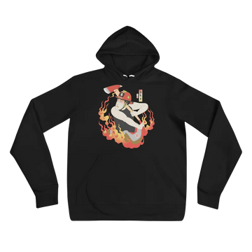 Samurai Firefighter Fireman Ukiyo-e Unisex Hoodie