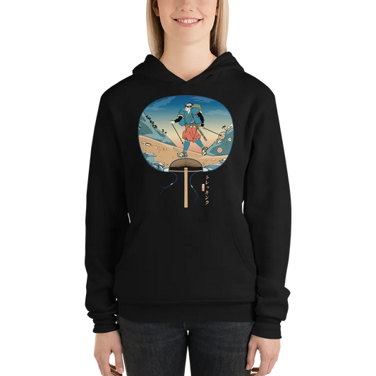 Samurai Trekking Ukiyo-e Unisex hoodie