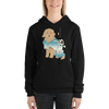 Golden Doodle Dog Funny Japanese Ukiyo-e Unisex Hoodie -