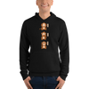 Three wise monkey Ukiyo-e Unisex hoodie