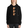 Three wise monkey Ukiyo-e Unisex hoodie