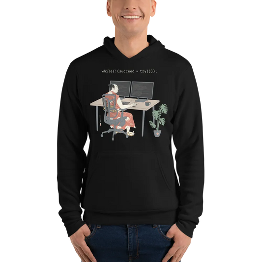 Samurai Programmer Ukiyo-e 6 Unisex hoodie - Samurai Original