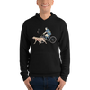 Samurai Cycling With DogLabrador Retriever Unisex hoodie - Samurai Original