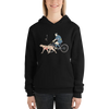 Samurai Cycling With DogLabrador Retriever Unisex hoodie - Samurai Original