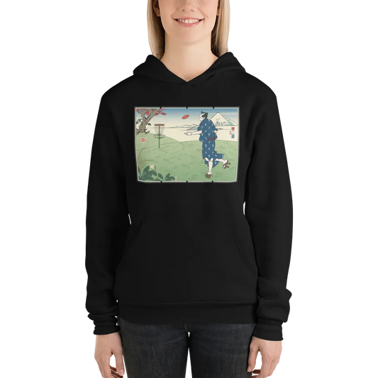 Samurai Disc Golf Ukiyo-e Unisex hoodie - Samurai Original