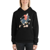 Samurai Dribbling Football Ukiyo-e Unisex hoodie