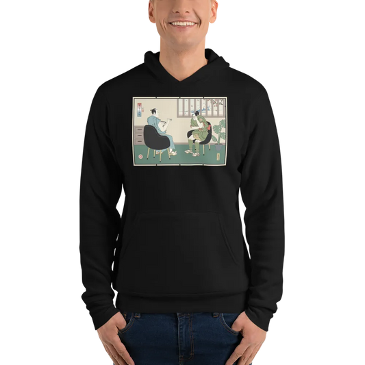 Samurai Psychologist Ukiyo-e Unisex hoodie - Samurai Original