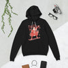 Santa Samurai Snowboard Christmas Ukiyo-e Unisex hoodie