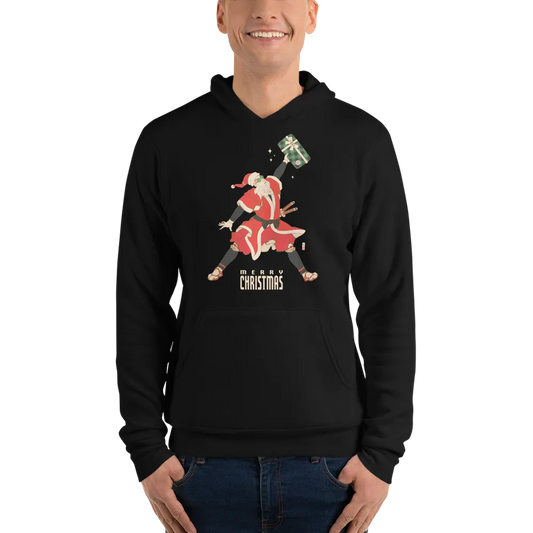 Santa Samurai Christmas Ukiyo-e Unisex hoodie