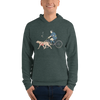 Samurai Cycling With DogLabrador Retriever Unisex hoodie - Samurai Original