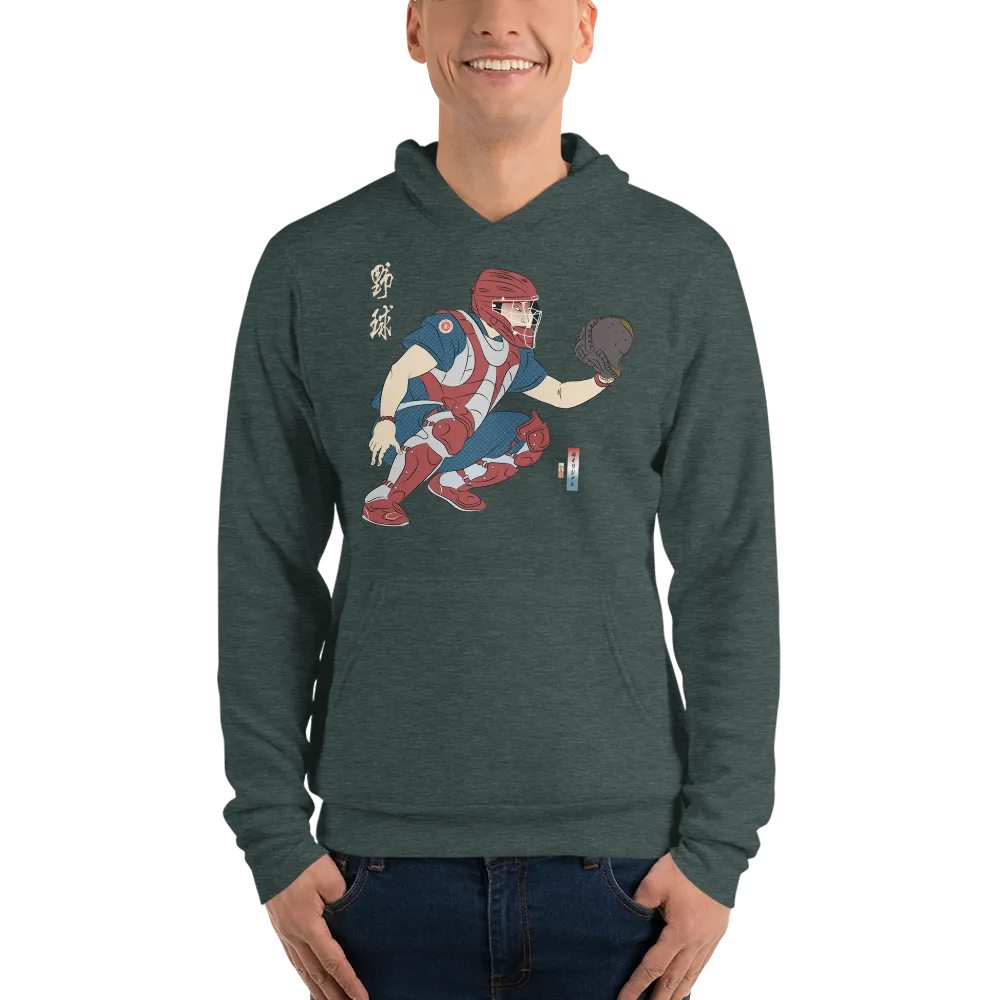 Samurai Baseball Player 4 Sport Ukiyo-e Unisex hoodie - Samurai Original