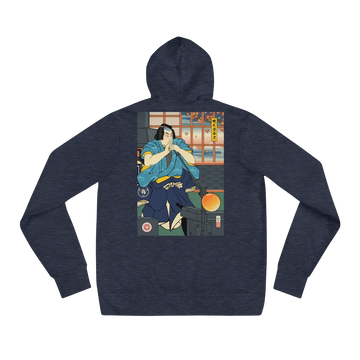 Samurai Glassblowing Ukiyo-e Unisex hoodie - Samurai Original