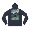 Samurai Table Tennis Ping Pong Ukiyo-e Unisex Hoodie - Heather Navy / S