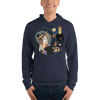 Halloween Geisha Zombies Japanese Ukiyo-e Unisex Pullover Hoodie - Heather Navy / S