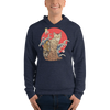 Bengal Cat Japanese Ukiyo-e Unisex Hoodie - Heather Navy / S