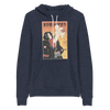 Happy Father's Day Japanese Ukiyo-e Unisex Hoodie - Heather Navy / S