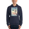 Cat Photographer Funny Japanese Ukiyo-e Unisex Hoodie - Heather Navy / S