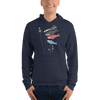 Koinobori Carp Flag Japanese Ukiyo-e Unisex Hoodie - Heather Navy / S