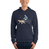 Samurai Cycling With DogLabrador Retriever Unisex hoodie - Samurai Original