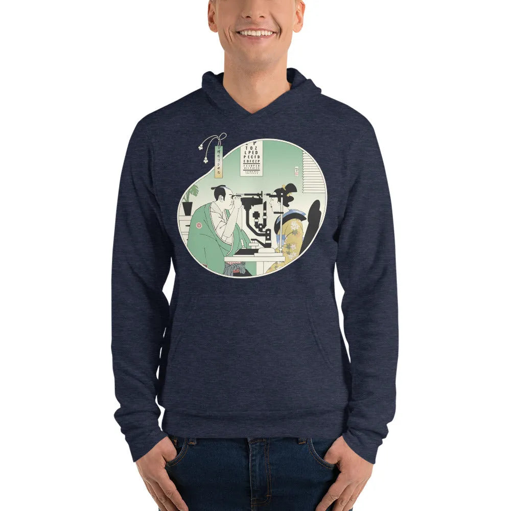 Retinal Surgeon Japanese Ukiyo-e Unisex Hoodie - Samurai Original