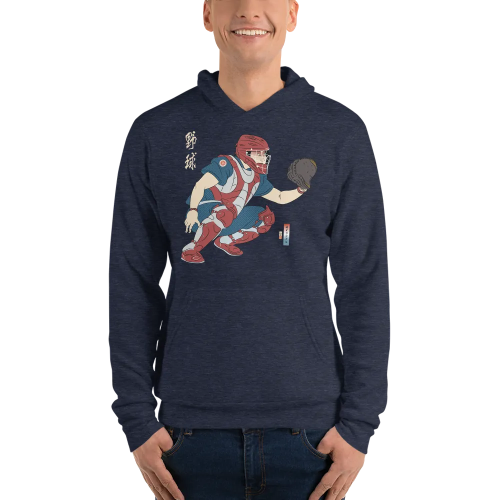 Samurai Baseball Player 4 Sport Ukiyo-e Unisex hoodie - Samurai Original