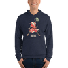 Santa Samurai Christmas Ukiyo-e Unisex hoodie