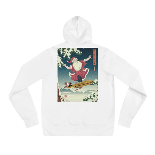 Santa Claus Merry Christmas 2 Ukiyo-e Unisex Hoodie - Samurai Original