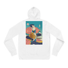 Samurai Bitcoin Mining Ukiyo-e Unisex Hoodie - White / S