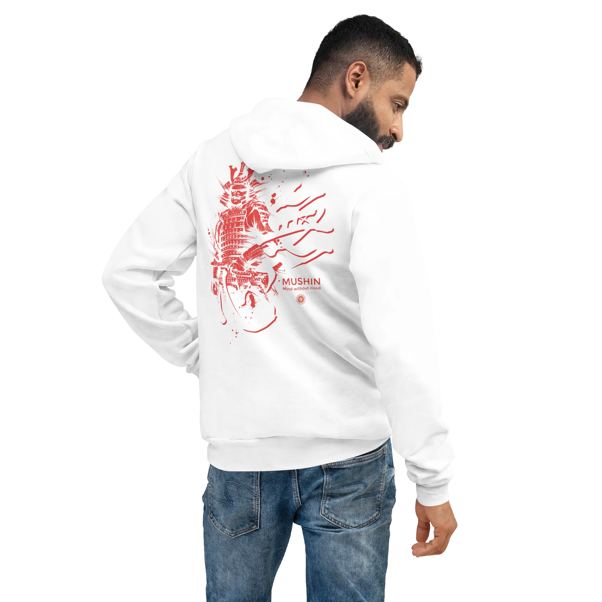 Mushin Japanese Kanji Calligraphy Unisex Hoodie - Samurai Original