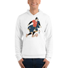 Samurai Dribbling Football Ukiyo-e Unisex hoodie