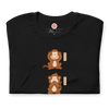 Three wise monkey Ukiyo-e Unisex t-shirt