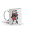 Santa Claus Photographer Camera Ukiyo-e White Glossy Mug