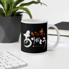 Thank You Always Kanji Calligraphy White Glossy Mug